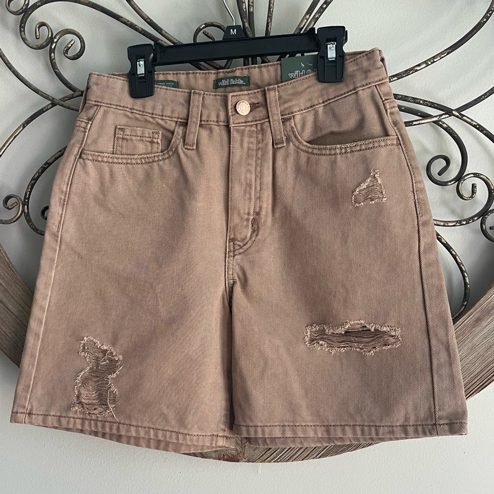 NWT Wild Fable Distressed Jean Shorts